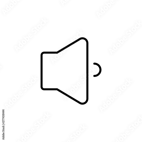 Low volume icon. Sound,speaker,voice icons.