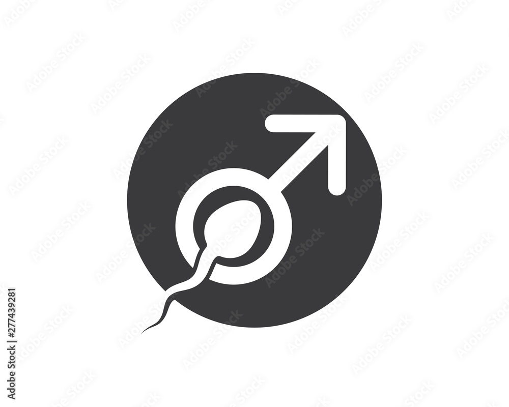 sperm icon logo vector illustration design sperm icon logo vector illustration design