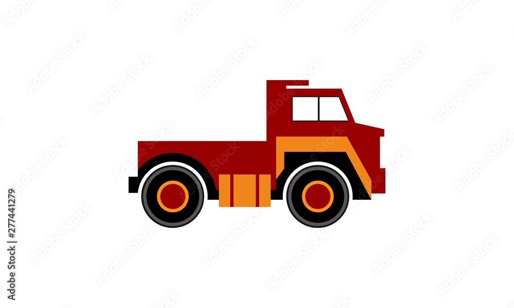 truck pick-up logo vector