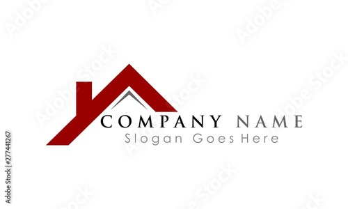 Free Download simple roof home logo - GFXLoad