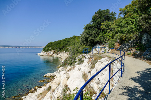 Landscape View in Crikvenica Croatia photo