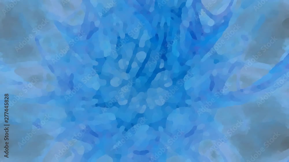 Abstract fractal forms morph and oscillate (Loop) Abstract fractal forms morph and oscillate (Loop)