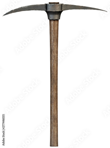 Fotografie Old Pickaxe 2D Game Art