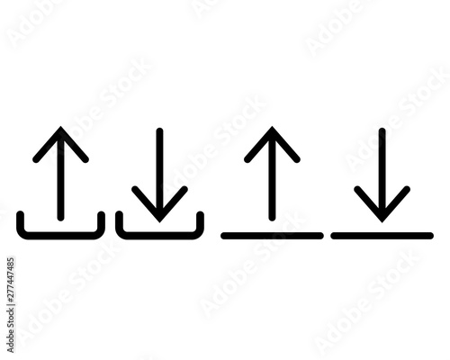 矢印　アイコン　矢　線