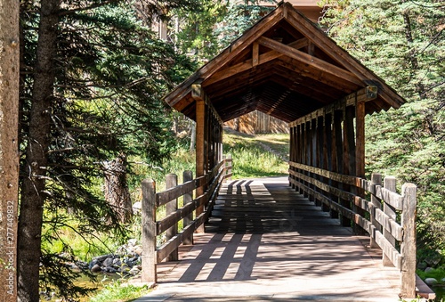 Covered Bridge Vail Colorado  © Nelson Sirlin
