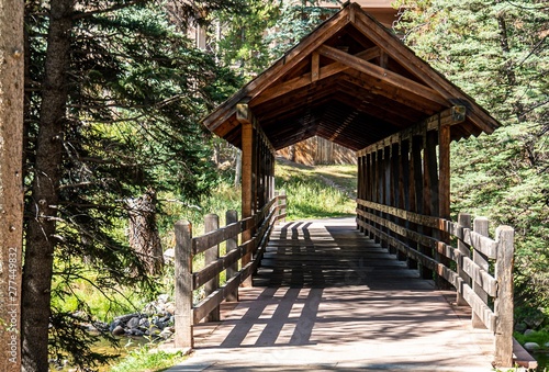 Covered Bridge Vail Colorado 