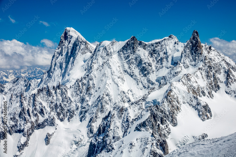 Naklejka premium The Mont Blanc