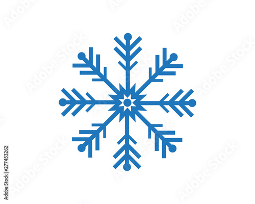 Snowflakes Logo Template