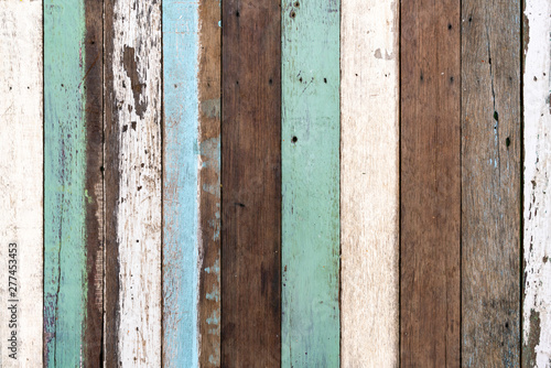 Pastel wood wall texture for background.