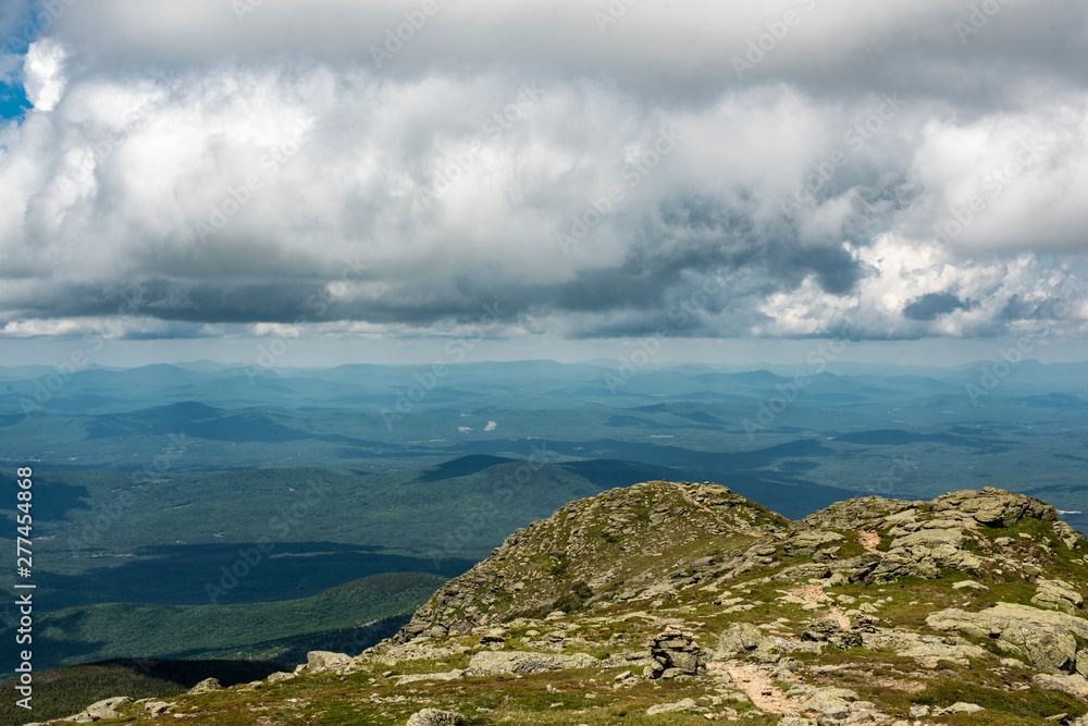 View from Mount Lafayette summit (White Mountains, New Hampshire)