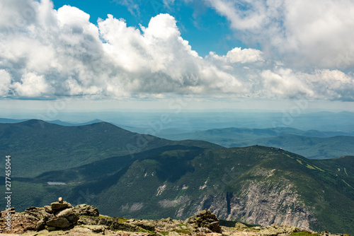 View from Mount Lafayette summit (White Mountains, New Hampshire) photo