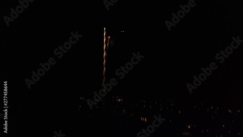 Fireworks drone Fourth of July