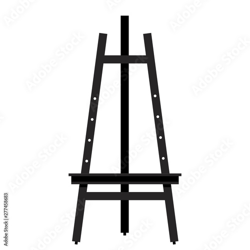 黒いイーゼルのイラスト デッサン絵画の画材 ベクターデータ Stock Vector Adobe Stock 黒いイーゼルのイラスト デッサン絵画の画材 ベクターデータ Stock Vector Adobe Stock