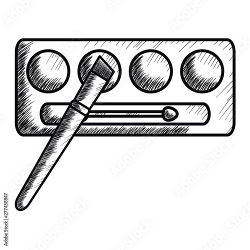 eye shadows make up drawing icon