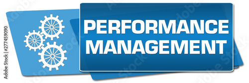 Performance Management Blue Side Squares 