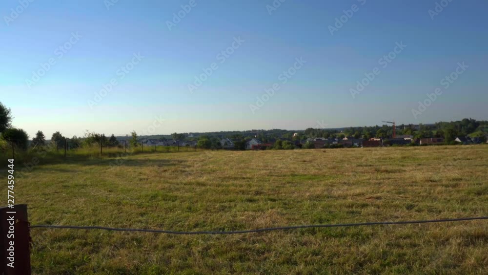 Zoom in tranquil village scene Zoom in tranquil village scene