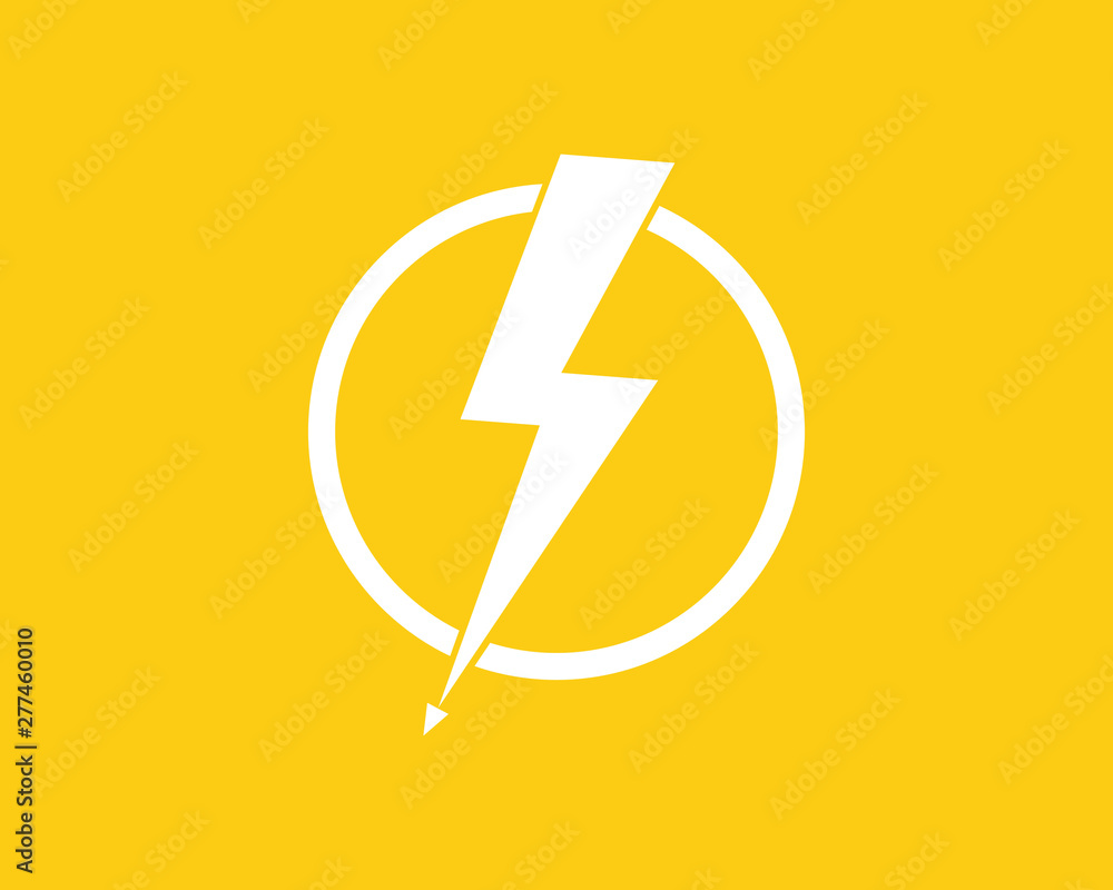 Lightning logo vector illustration Lightning logo vector illustration