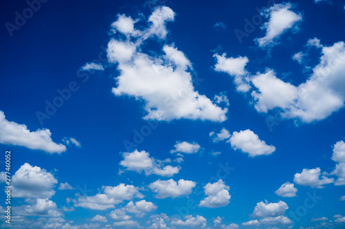 Fototapeta Naklejka Na Ścianę i Meble -  Blue sky with white clouds..