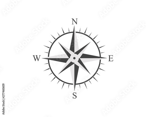 Compass Logo Template vector icon illustration