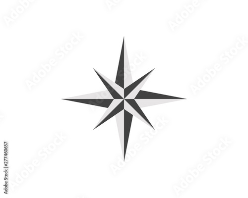 Compass Logo Template vector icon illustration