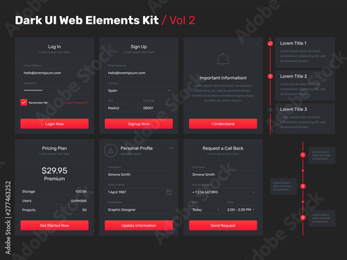 ui kit for web