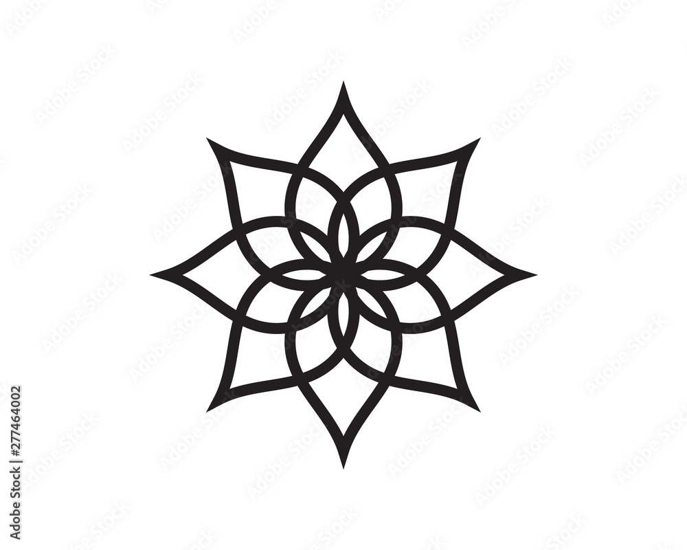 Mandala Ornament Vector Illustration