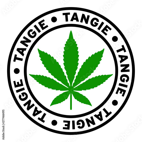 Round Tangie Marijuana Strain Clipart