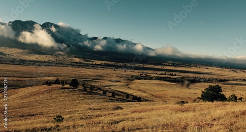 Smokey mountain winter colorado boulder