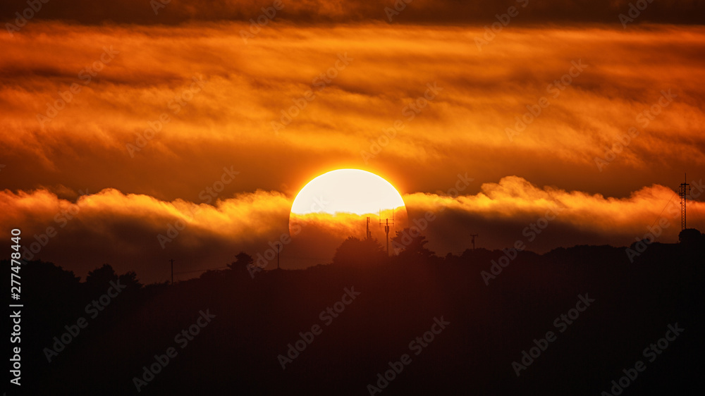 Sunset Over Trinidad Head, Trinidad, California, USA