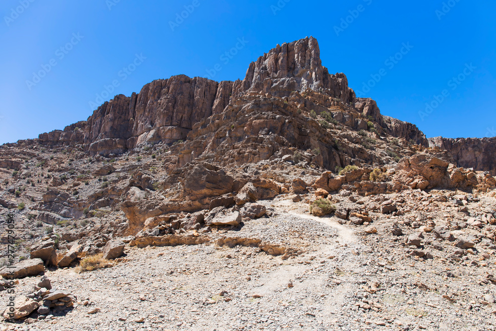Jebel Shams,Al Hajar Mountains in Oman