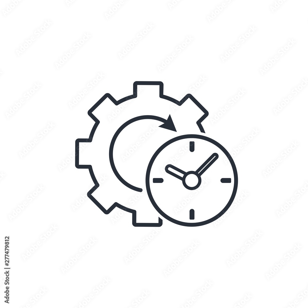 Speed loading files, program, software. Vector linear icon, white background. Speed loading files, program, software. Vector linear icon, white background.