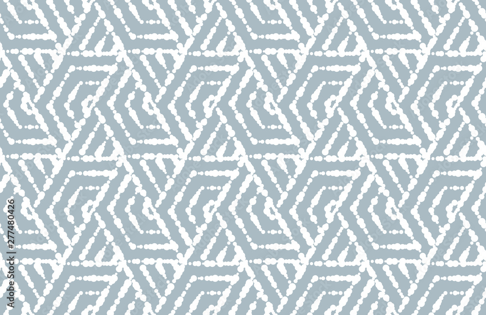 Abstract geometric pattern with stripes, lines. Seamless vector background. White and blue ornament. Simple lattice graphic design Abstract geometric pattern with stripes, lines. Seamless vector background. White and blue ornament. Simple lattice graphic design