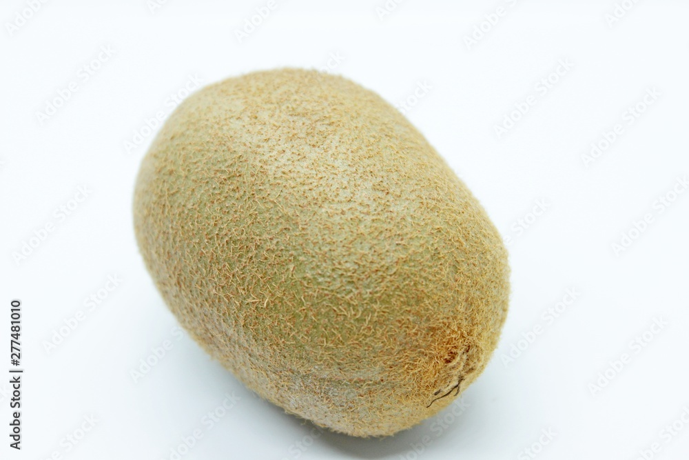 Kiwi is a delicious fruit located on a white background Kiwi is a delicious fruit located on a white background