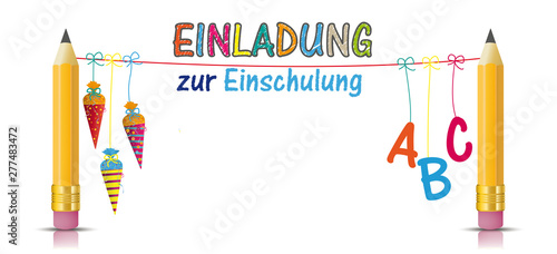 Einladung zur Einschulung