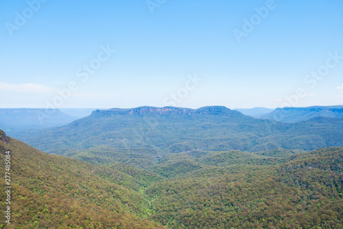 Landscape view of Kangaroo Valley, Australia photo