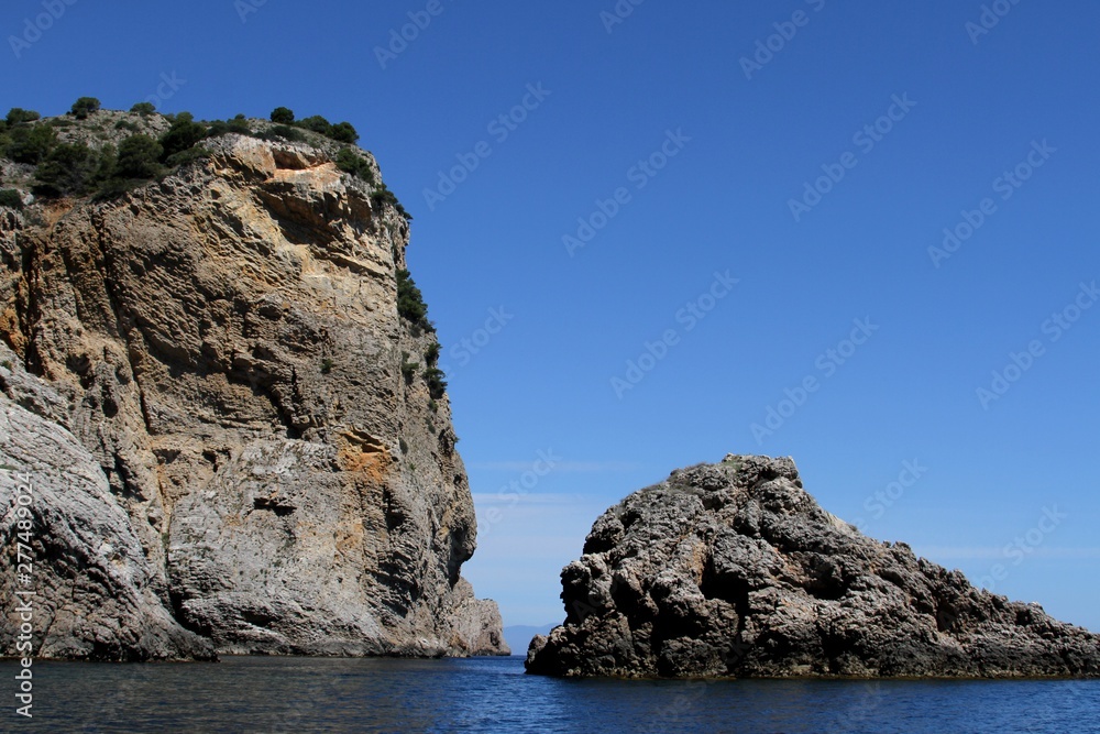 l'archipel des îles Medes sur la Costa brava,Espagne,Catalogne