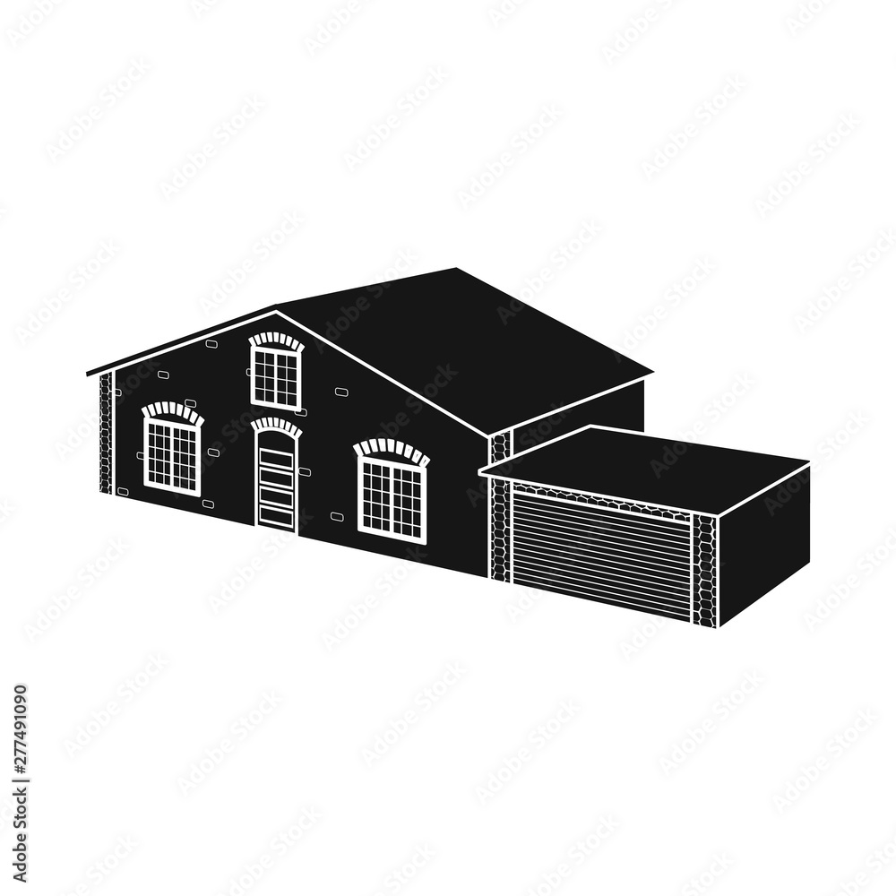 Vector illustration of house and villa logo. Set of house and dwelling stock vector illustration.