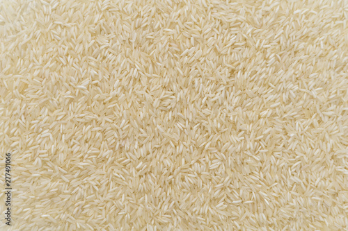 Full frame of raw white rice background