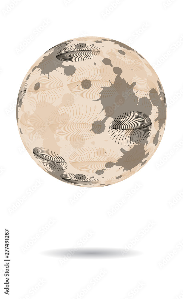 abstract celestial eye lashes planet ivory sepia abstract celestial eye lashes planet ivory sepia