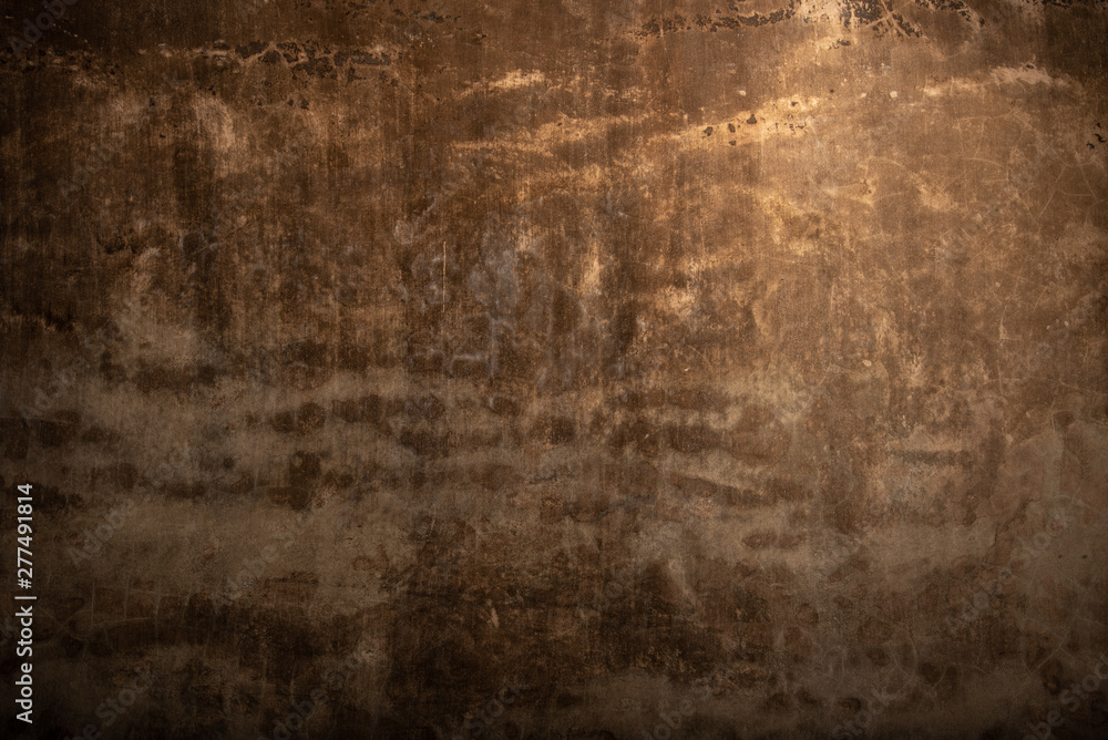 Dark brown background concrete texture wall grunge rust rusty - obrazy, fototapety, plakaty 