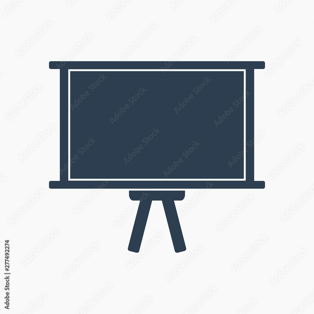 Presentation icon. Flat style vector EPS. Presentation icon. Flat style vector EPS.