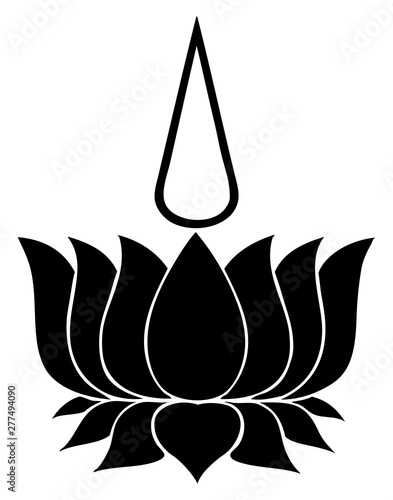 Religious symbol of Ayyavazhi  photo