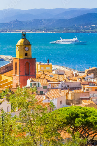 view of Saint-Tropez, Var, France 