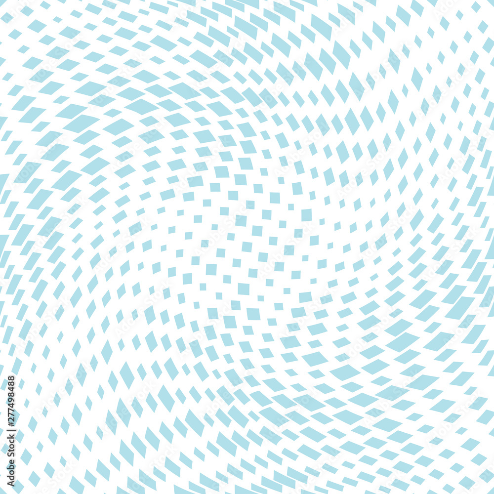 Fototapeta premium abstract geometric square halftone fading gradient pattern