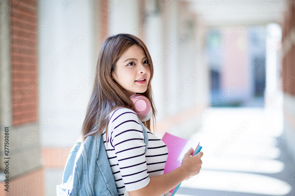 asian student smile to you asian student smile to you