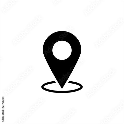 map pin marker vector icon