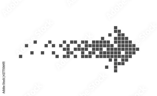 Pixel Arrow sign