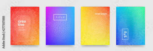 Background, abstract geometric texture, color gradient design. Vector trend minimal cool texture pattern background