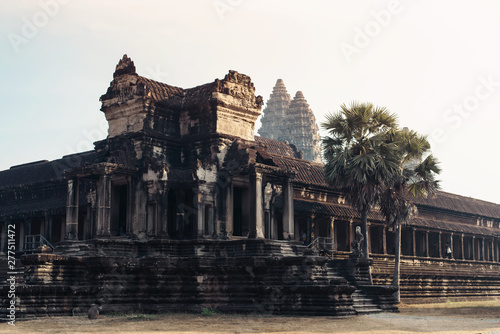Angkor Wat in Cambodia is the largest religious monument in the world and a World heritage listed complex