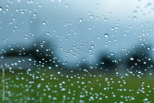 rain on the window